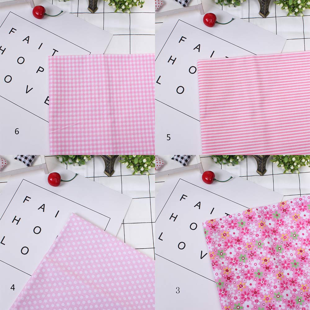 Amazon | Ourkens パッチワーク 布 はぎれ 生地 7枚セット 北欧 50 50